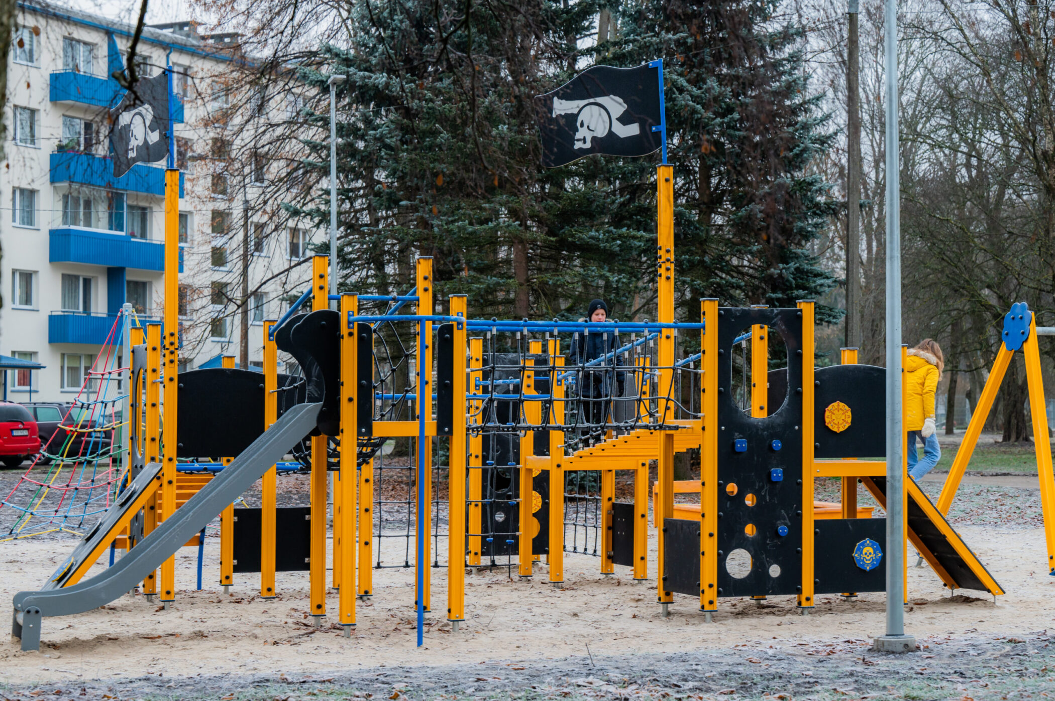 Playground in Mustamäe District, Tallinn