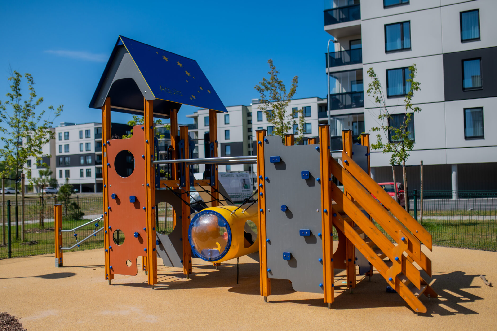 Playgrounds in Lahekalda (Tallinn)
