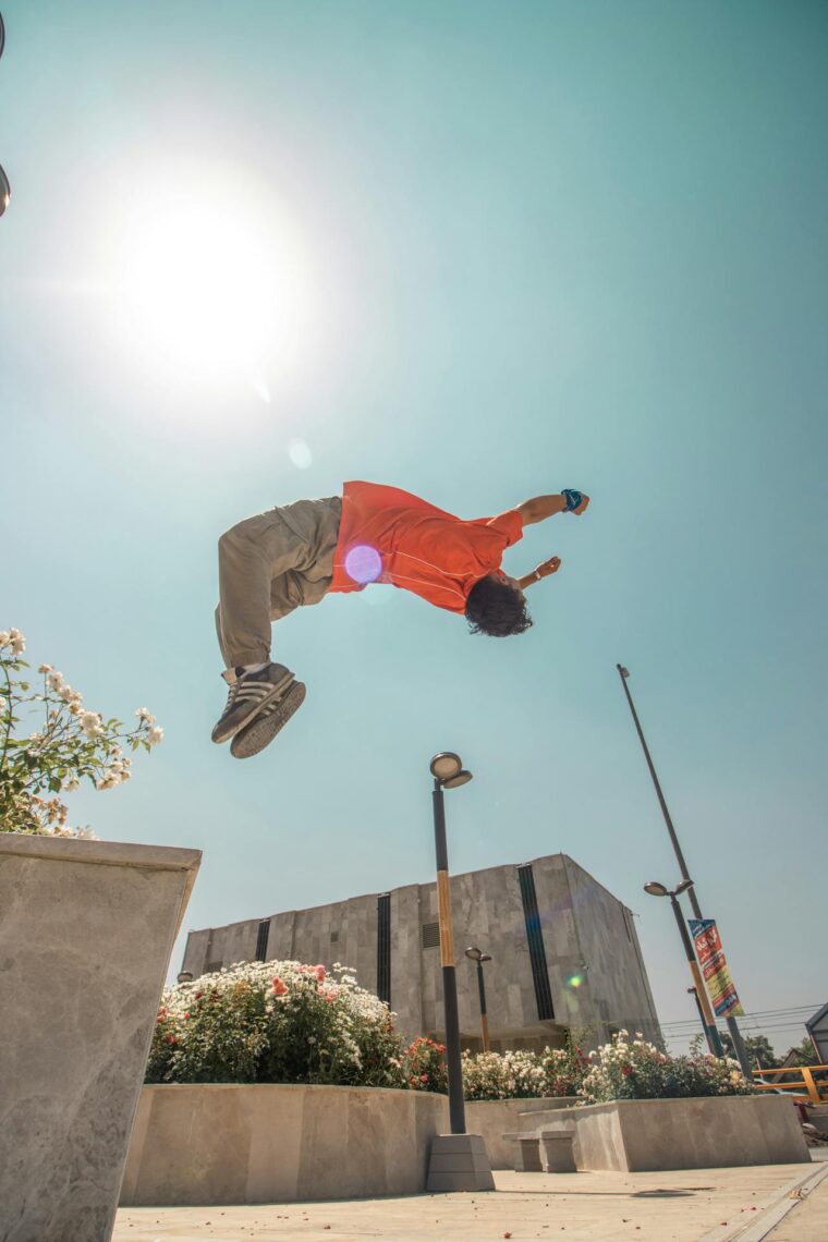 Parkour – trains both body and mind
